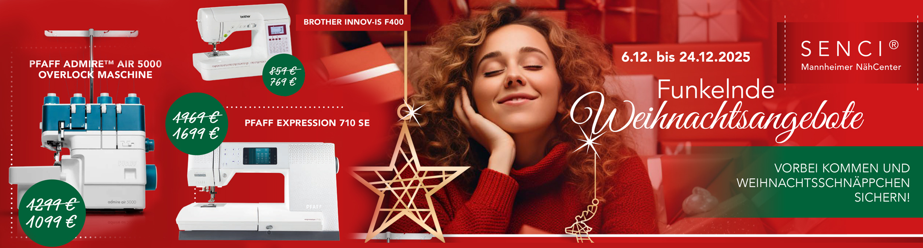 Weihnachtsangebeote 2025