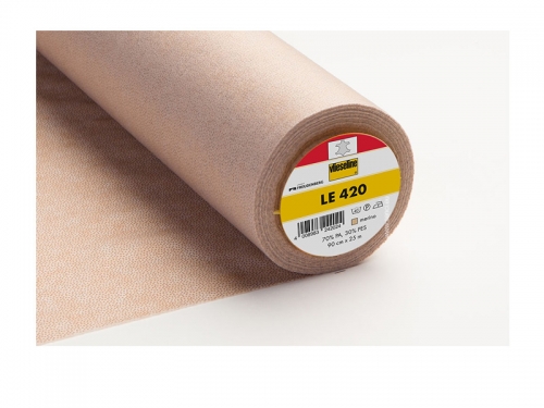 Bgeleinlage LE 420, Ledereinlage fr Vorderteile, Kragen etc., Meterware