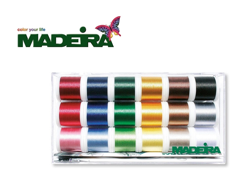Madeira - Stickgarnkoffer Rayon