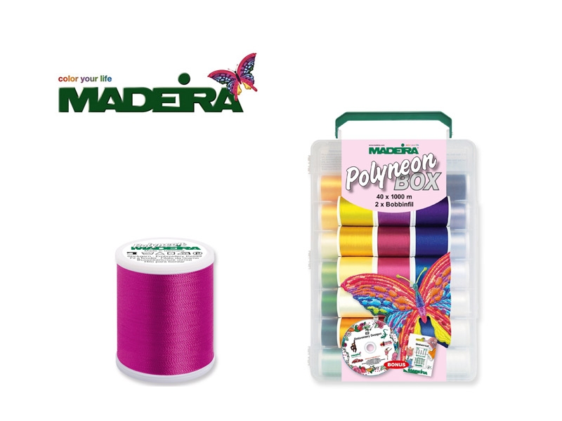 Madeira - Stickgarnkoffer Polyneon