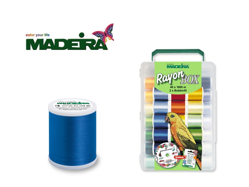 Madeira - Stickgarnkoffer Rayon