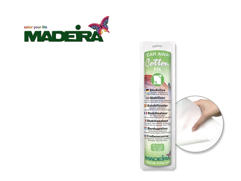Madeira - Tear Away Cotton Fix