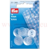 Prym Kittel-,Schlafanzug Knpfe Perlmuttfarbig 17mm