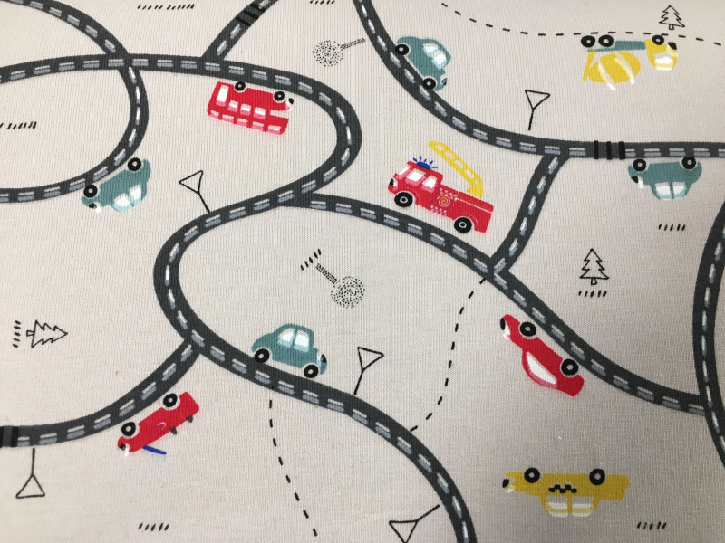 Kinder-Baumwoll-Jersey Autos