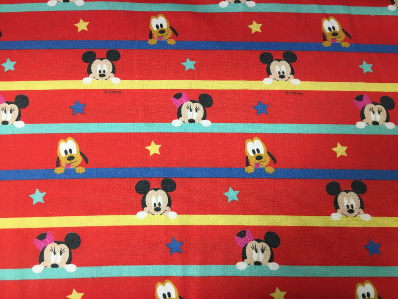 Baumwoll-DruckMickey Mouse