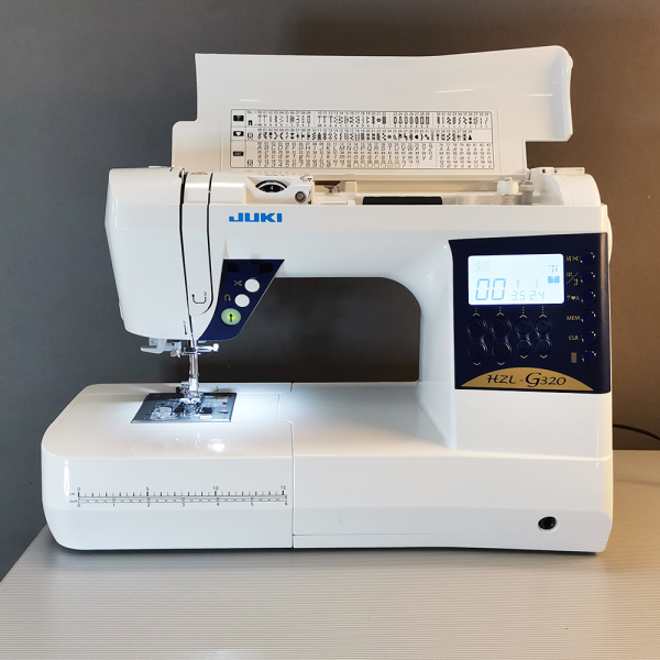 JUKI - HZL-G320 Nhmaschine / Vorfhrmodell