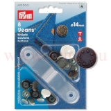 Prym Jeansknpfe 14mm Altkupfer / 622200