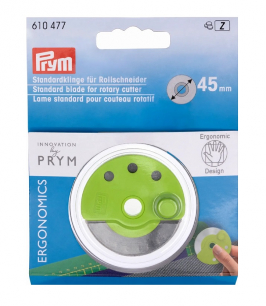 PRYM Ersatzklinge fr Rollschneider, Standard ergonomics,  45mm