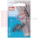 Prym Kordelstopper mit 2 Lchern Schwarz / 416651