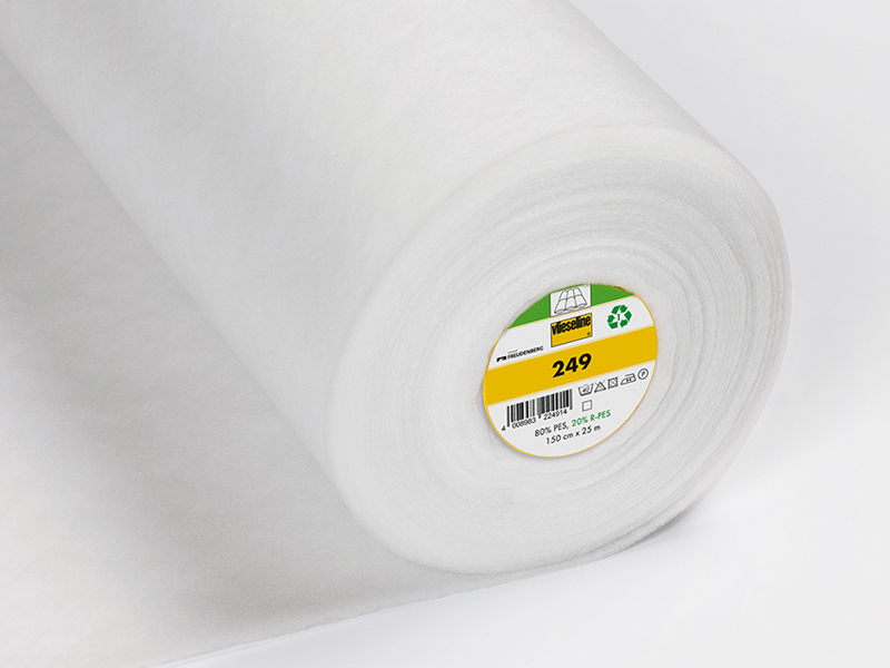 Vlieseline dnnes VOLUMENVLIES 249, 150cm breite / wei, Meterware