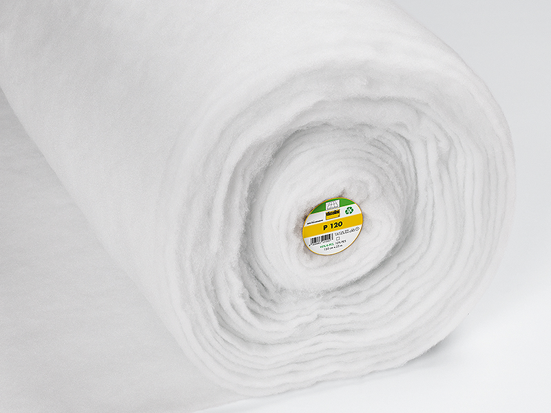 Vlieseline VOLUMENVLIES P 120 flammenhemmend 150cm breit / wei, Meterware