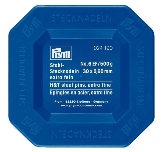 Prym Stahl-Stecknadeln extra fein 30 x 0,60
