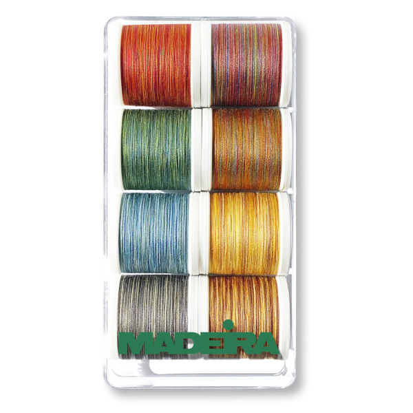Madeira 8er Garnbox Aerofil Multicolor / Nr. 8007