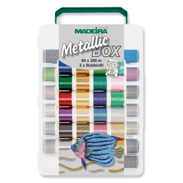 Madeira Garnkoffer Metallic / Nr. 8080