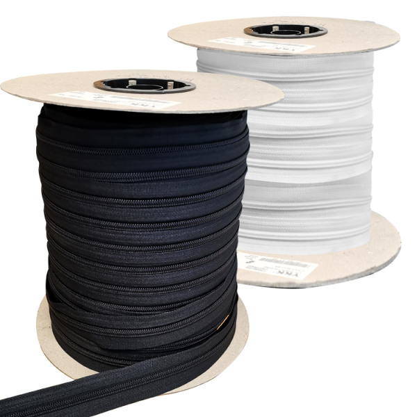 YKK Endlos Kunststoff Reiverschluss 5er Spirale Meterware