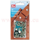 Prym Hohlnieten 4-6mm Silberfarbig