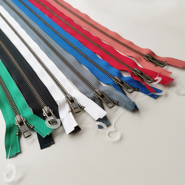 YKK Metall Reiverschluss 5mm Altgold/Brniert