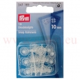 Prym Annhdruckknpfe Kunststoff 10mm Transparent