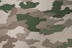 Baumwoll-Druck, Camouflage schwer