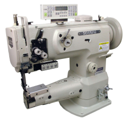 SEWMAQ SW-1342H-7 Industrienhmaschine (mit Fadenabschneider) komplett mit Tisch & Gestell