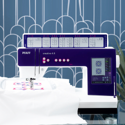 PFAFF Nh- und Stickmaschine creative 4.5 mit XL-Stickmodul (mit STE 260x200mm)