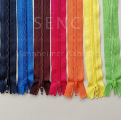 YKK Reiverschluss Spirale Kunststoff 5er teilbar 65cm