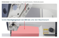 PFAFF 2083 -748 / Industriemaschine mit Puller-Einrichtung