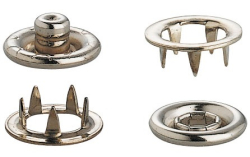 Prym Druckknpfe Jersey offen Nachfllset 10mm silber / 390106