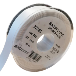 Satinband Double Face 25mm / Rolle 25m